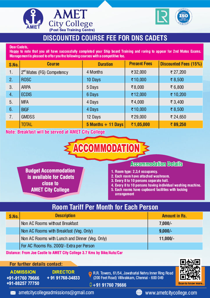 Discounted Course Fee